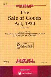The Sale Of Goods Act, 1930 [2021 Edn.] [Pack Of 2]