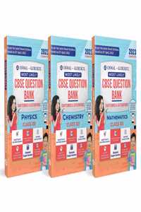 Oswal-Gurukul Most Likely Cbse Question Bank Class 12 Bundles (Set Of 3) : Physics, Chemistry & Maths For Exam 2023