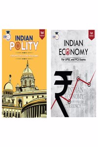 Set Of 2: Indian Polity & Indian Economy (English | 1st Edition) For UPSC CSE Prelims & Mains By Study IQ