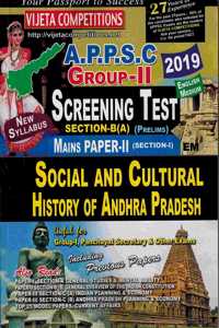 Appsc Group-Ii Social And Cultural History Of Andhra Pradesh Screening Test Section-B Mains Paper-Ii