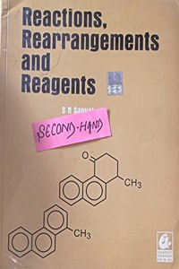 Reactions Rearrangements And Reagents By Sn Sanyal