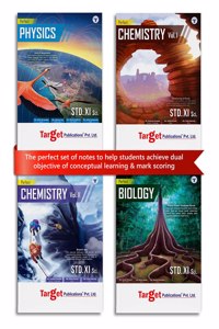 Std 11 Perfect Pcb Books (Physics, Chemistry And Biology) Combo | Fyjc Science Guide | Maharashtra State Board Notes | Based On Std 11Th New Syllabus | Set Of 4 Books