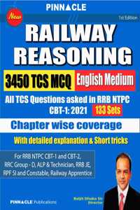 Railway Reasoning Chapter wise book I English medium
