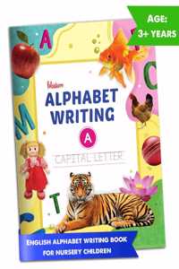 Blossom English Alphabet Writing Book (A) For Kids | Capital Letter Practice And Activities For Nursery Children | 70 Practice Boxes For Each Letter [Paperback] Content Team At Target Publication