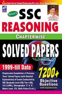 SSC Reasoning Chapterwise Solved Papers 7200+ Objective Questions - English - 1617A