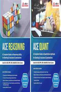 Book Combo For Bank Exams (Ace Quant & Ace Reasoning) Third English Edition