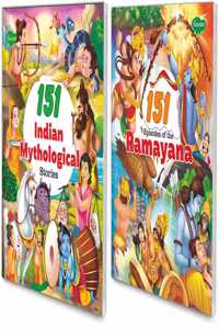 Sawan Set Of 2 Story Books 151 Series (India Mythological & Ramayana)