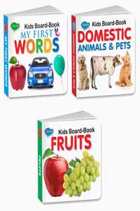 Gift For Kids 3 Year | Pack Of 3 Board Books