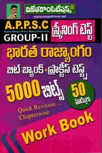 Appsc Group-Ii Screening Test Constitution Of India ( 5000 Bits Workbook Quick Revision )