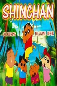 Colouring Book Of Shin Chan | Fun Activity Colouring Book | For Kids & Childrens