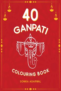 40 Ganpati Colouring Book