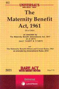 (M-2) The Maternity Benefit Act, 1961 [Universal] (2021E)
