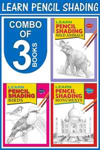Kids Gift Pack Learn Pencil Shading | Pack Of 3 Books