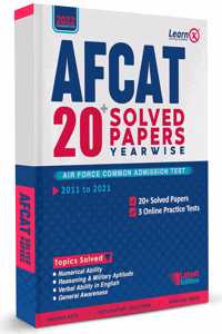 Afcat Solved Papers [Yearwise] With 3 Online Practice Tests