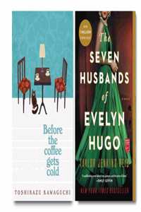 Before The Coffee Gets Cold + The Seven Husbands Of Evelyn Hugo (Books Combo) (Bookmarks Included)