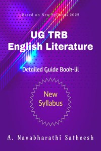 Ug Trb English Literature Detailed Guide Book-Iii