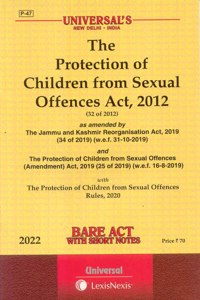 The Protection Of Children From Sexual Offences Act, 2012 [2022E]