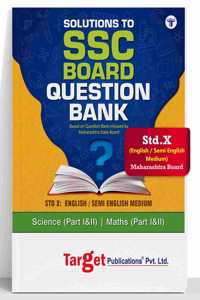 Std 10 Question Bank Solutions - Maths 1 & 2 And Science 1 & 2 | Question Bank Released By Ssc Maharashtra State Board | Std X English And Semi English Medium