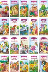 Aesop Fables (English) Set Of 20 Books | Moral Stories For Kids