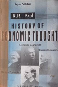 History Of Economic Thought By Rr Paul Second Hand & Used Book Kalyani Publishers