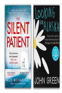 The Silent Patient + Looking For Alaska ( 2 Books Combo With Customized Bookmark)