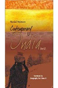 Ncert Contemporary India (Geography) In English Medium Class 10 - Latest Edition With Binding