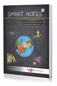 Tybcom Sem 6 Business Economics Smart Notes Book | B.Com 3Rd Year Mumbai University | Handwritten Notes | Includes Objective Questions, Model Question ... Content Team At Target Publications [Paperback] Content Team At Target Publications