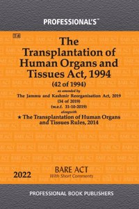 Transplantation Of Human Organs And Tissues Act, 1994