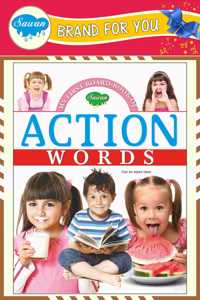 My First Board Books Action Words | Big Size Board Book For Kids By Sawan