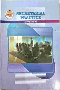 Text Book - Secretarial Practice For Standard Xi (Class 11) - Maharashtra Board (English Medium)