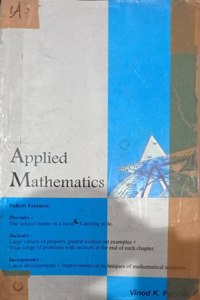 Applied Mathematics By Vinod K Parashar Second Hand & Used Book