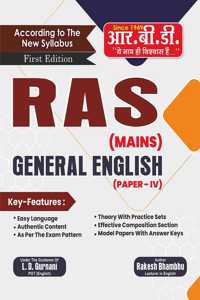 RAS MAINS, GENERAL ENGLISH (PAPER-IV)