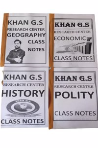 Khan G.S Combo Of Geogrophy, Economic, History And Polity Class Notes