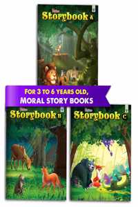 Blossom Moral Story Book For Kids 1 Years To 10 Years Old In English | 93 Colorful Picture Story Fairy Tales For Reading | Best Bedtime Children Story Book | Short Stories For Girls And Boys | Set Of 3