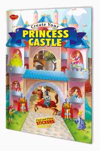 Create Your Princess Castle | Stickers Activity Book By Sawan