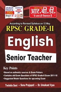 RPSC GRADE II ENGLISH SENIOR TEACHER