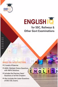 Study IQ English Language Book for SSC Railway CHSL CGL 2022