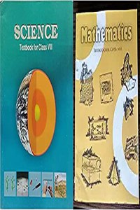 Ncert Math & Science 2 Books Set Pake Class 8