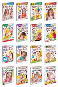 Complete Mini Colouring Books Combo | Pack Of 16 Books