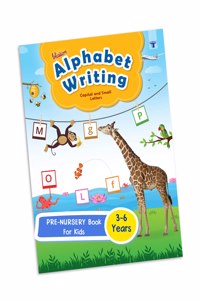 Blossom English Alphabet Writing Book For Kids | 3 To 5 Year Old | Abcd Capital And Small Letter Practice And Activities For Nursery Children | 55 Practice Boxes For Each Letter [Paperback] Target Publication