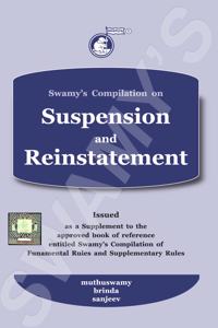 Swamyâ€™s Compilation on Suspension and Reinstatement