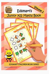 Junior Kg Maths Book Vol 2 - Kids Activity 4+ Years / Cbse Lkg Maths Books For Kids / Kindergarten Maths Activity Text Books / Picture Books For Kids [60 Pages]/ Teaches Numbers, Numbers In Words, Addition & Subtraction, Sorting & Direction, Patter