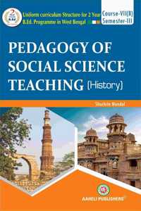 Pedagogy Of Social Science Teaching (History) English Version - B.Ed - Third Semester