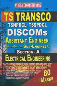 TS TRANSCO, TS SPDCL, TSNPDCL, Assistant Engineers, Sub-Engineers ( Section-A ) Electrical Engineering [ ENGLISH MEDIUM ]