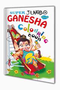 Super Jumbo Ganesha Colouring Book By Sawan