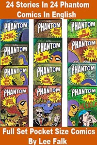 Phantom Comics Series: Collection Of 24 Comics 24 Stories Of Phantom By Lee Falk In Colour