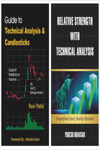 Technical Analysis Candlestick Patterns + Relative Strength : Stock Market Books Combo