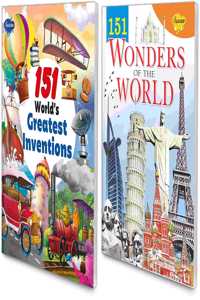 Sawan Set Of 2 Story Books 151 Series (Greatest Inventions & Wonders Of World)