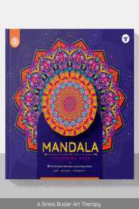 Mandala Colouring Books For Adults | Adult Colouring Book With Tear Out Sheets | Diy Acitvity And Advanced Colouring Book For Relaxation