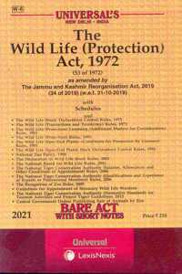 The Wildlife (Protection) Act, 1972 [2021 Edn]